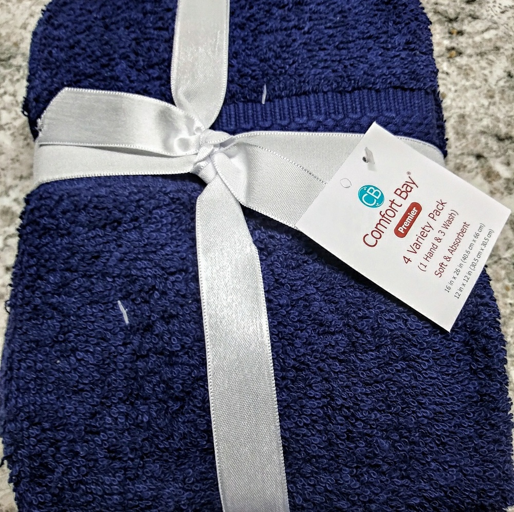 Comfort Bay Premier 4 pack of Towels